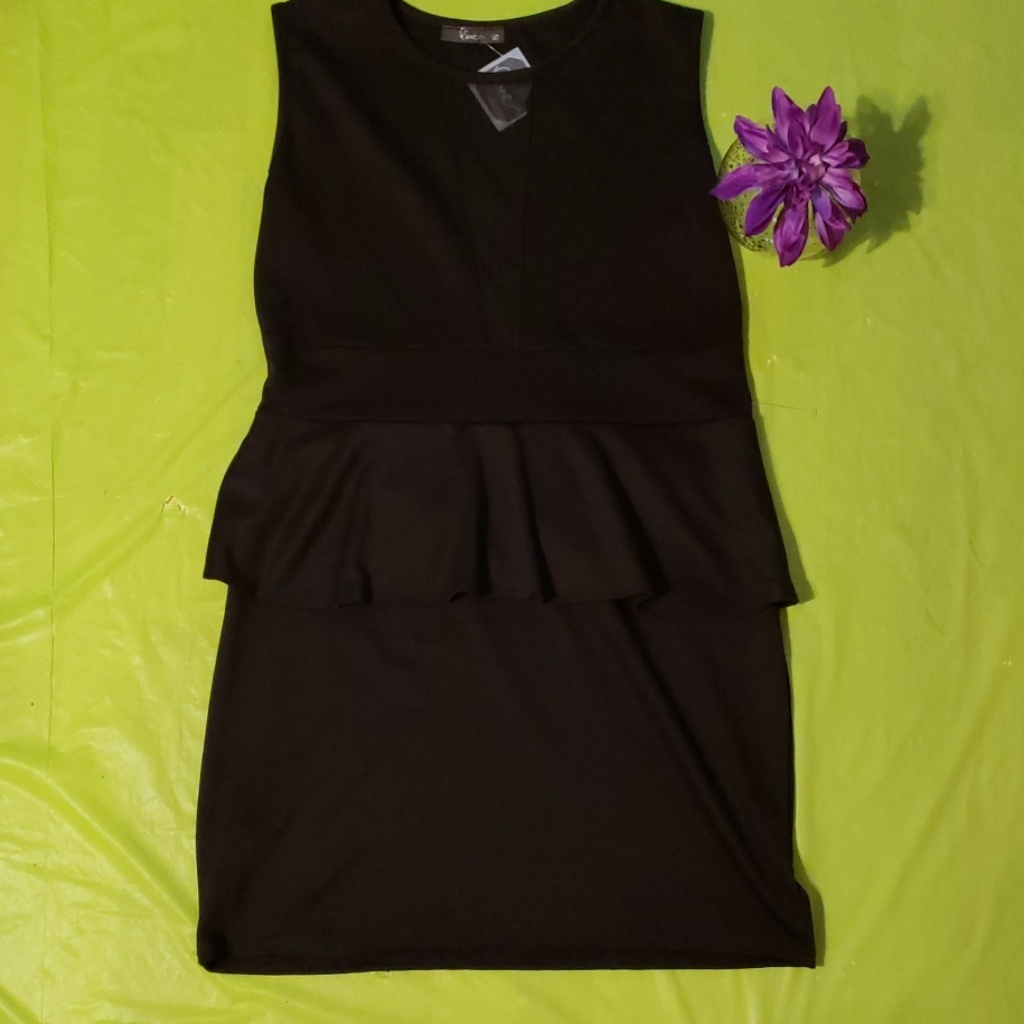 Peplum Mini Dress